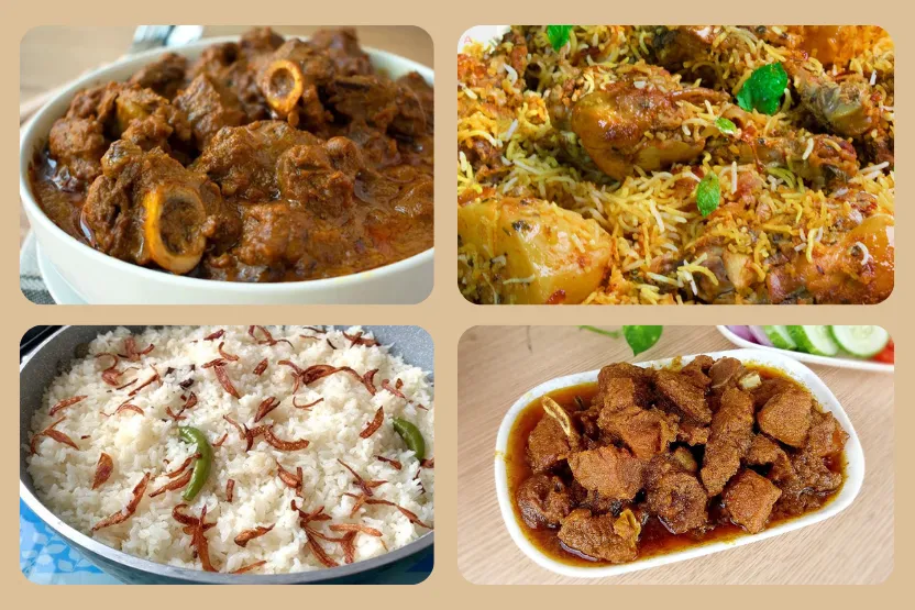 ঈদের বিশেষ রেসিপি:মজাদার ,কাচ্চি-স্টাইল , মোগলাই , বিরিয়ানি, পোলাও, কাবাব